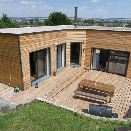 Maison D'Architecte Avec Vue Sur Sens Paron Extérieur photo