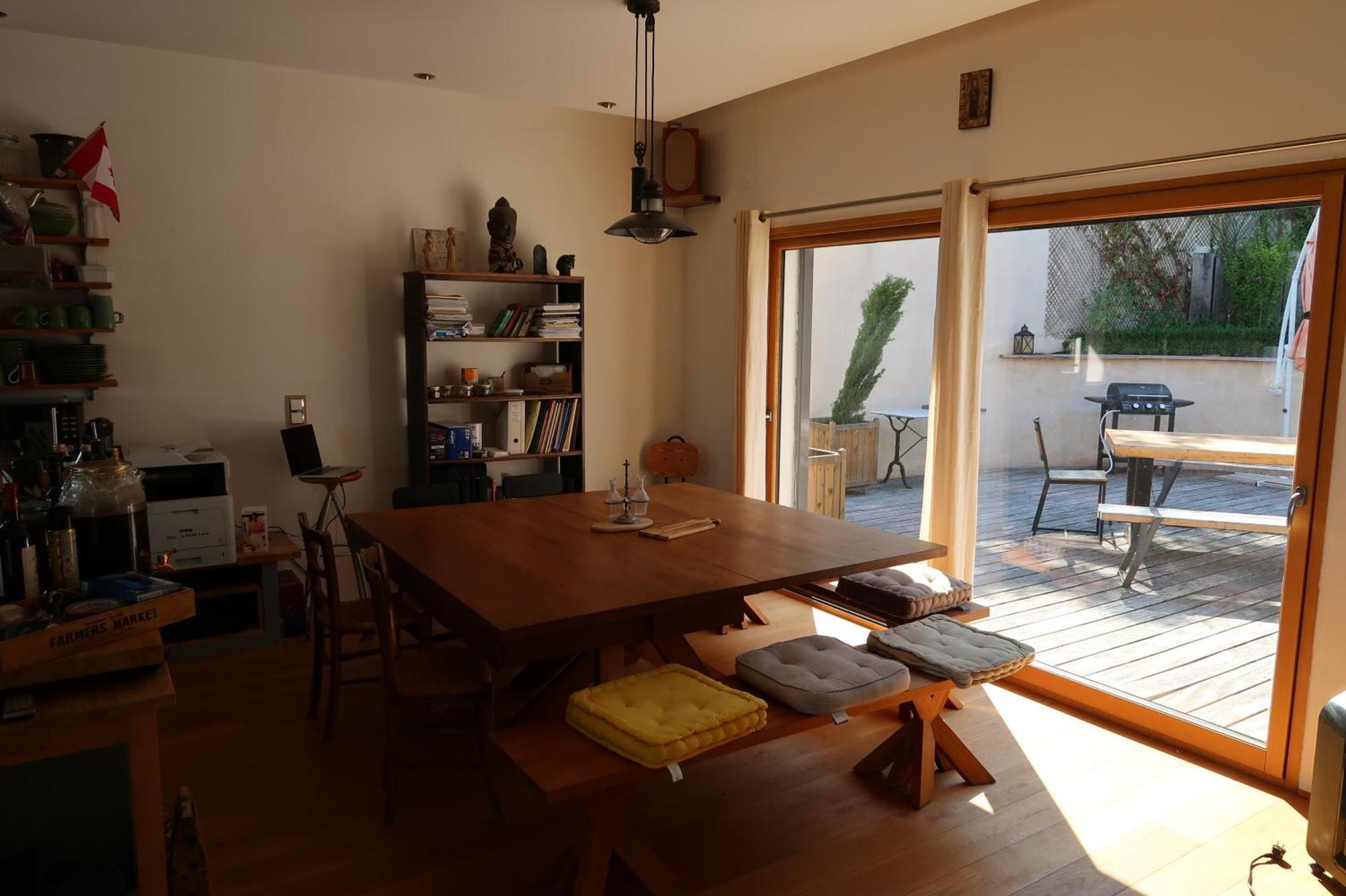 Maison D'Architecte Avec Vue Sur Sens Paron Extérieur photo